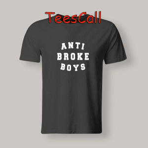 Tshirt anti broke boys black