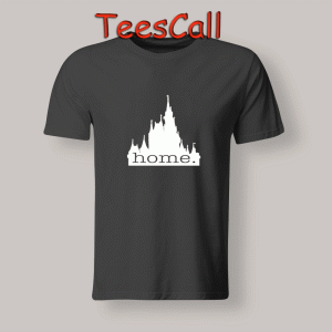 Tshirts disney castle home logo