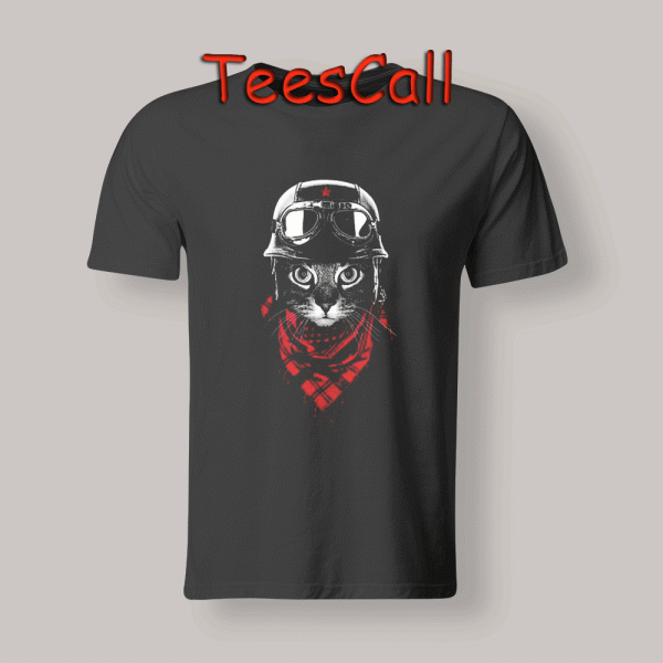 Tshirts Cat with helm