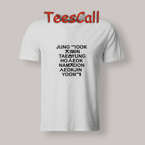 Tshirts Jung Look Korean