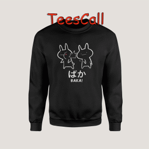 Sweatshirts Baka Japan Emoticon