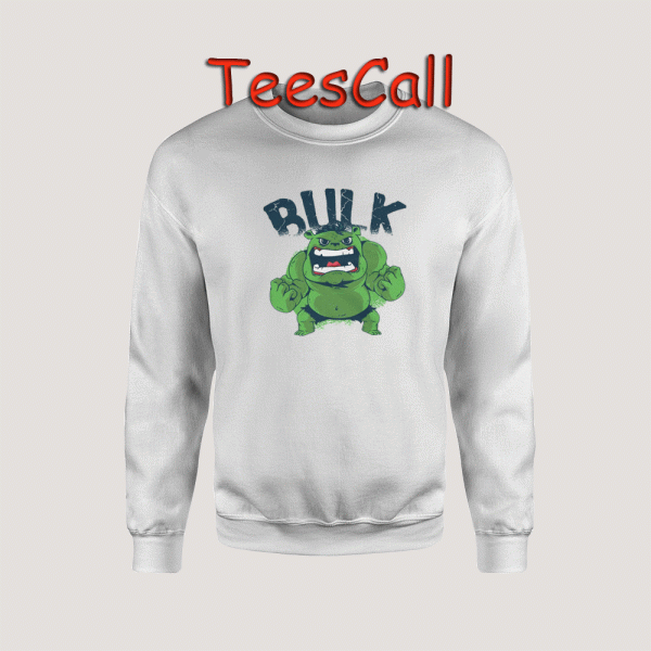 Sweatshirts Bulk Hulk Parody