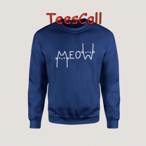 Sweatshirts Cute Meow