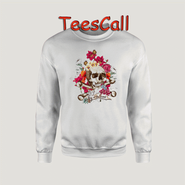 Sweatshirts Day of The Dead Skull
