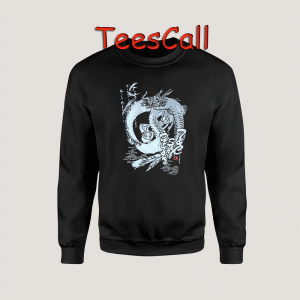 Sweatshirts Dragon Motive Pullover