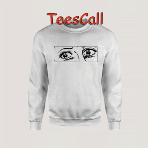 Sweatshirts Stare Anime Eyes