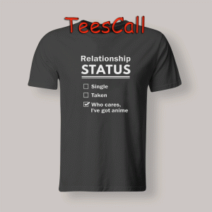 Tshirts Relationship Status Otaku