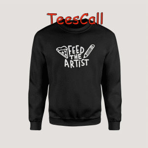 Sweatshirts feed the artist