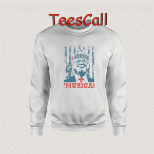 Sweatshirts Donald Trump Murica 4th of July
