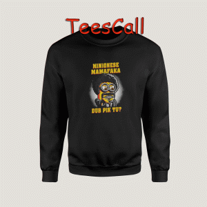 Sweatshirts Minionese Mamafaka