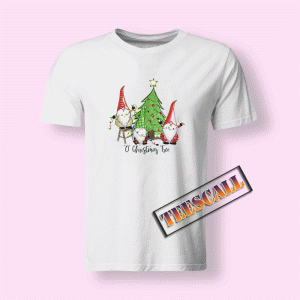 Tshirts O' Christmas Tree Gnomes