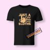 A Girl Who Loves Sloths T-Shirt