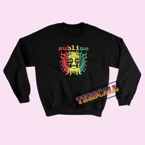 Sweatshirts Sublime Colored Rasta Logo