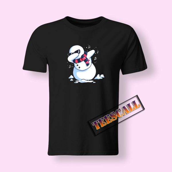 Dabbing Snowman T-Shirt