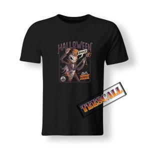 Halloween Rocks Spooky Skellington Rocker T-Shirt