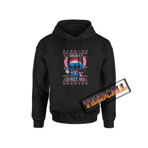 Ohana Stitch Ugly Christmas Hoodie