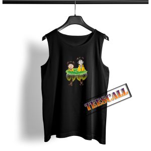 Water Mirror Reflection Rick And Morty Tank Top