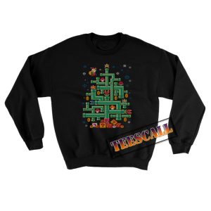 It's A Mario Tree Sweatshirt