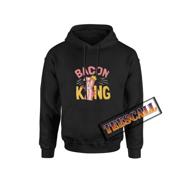 Bacon-King-Hoodie-Black