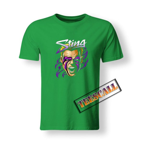 Sting-Aew-T-Shirt-Green