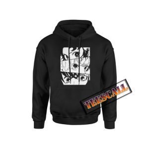 Demon Slayer Manga Eyes Hoodie