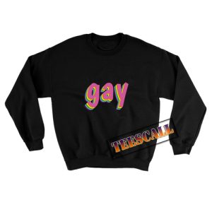 Gay Pride Rainbow Flag Sweatshirt