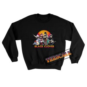 Black Clover Manga Cast Sweatshirt